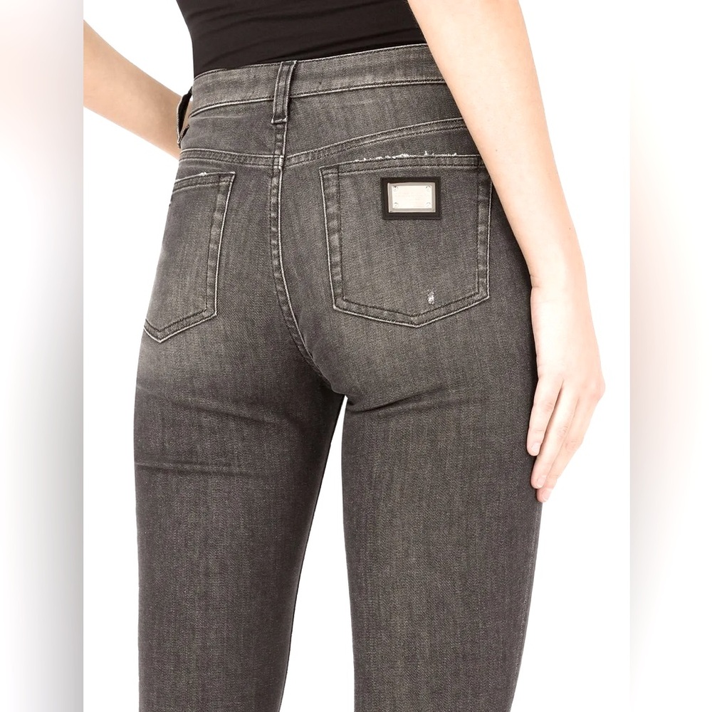 Dolce & Gabbana Charcoal Denim Pants jeans size 46 EU